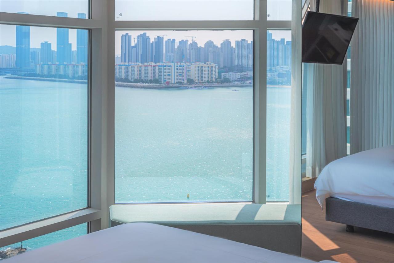 Hotel Marine View Пусан Екстериор снимка