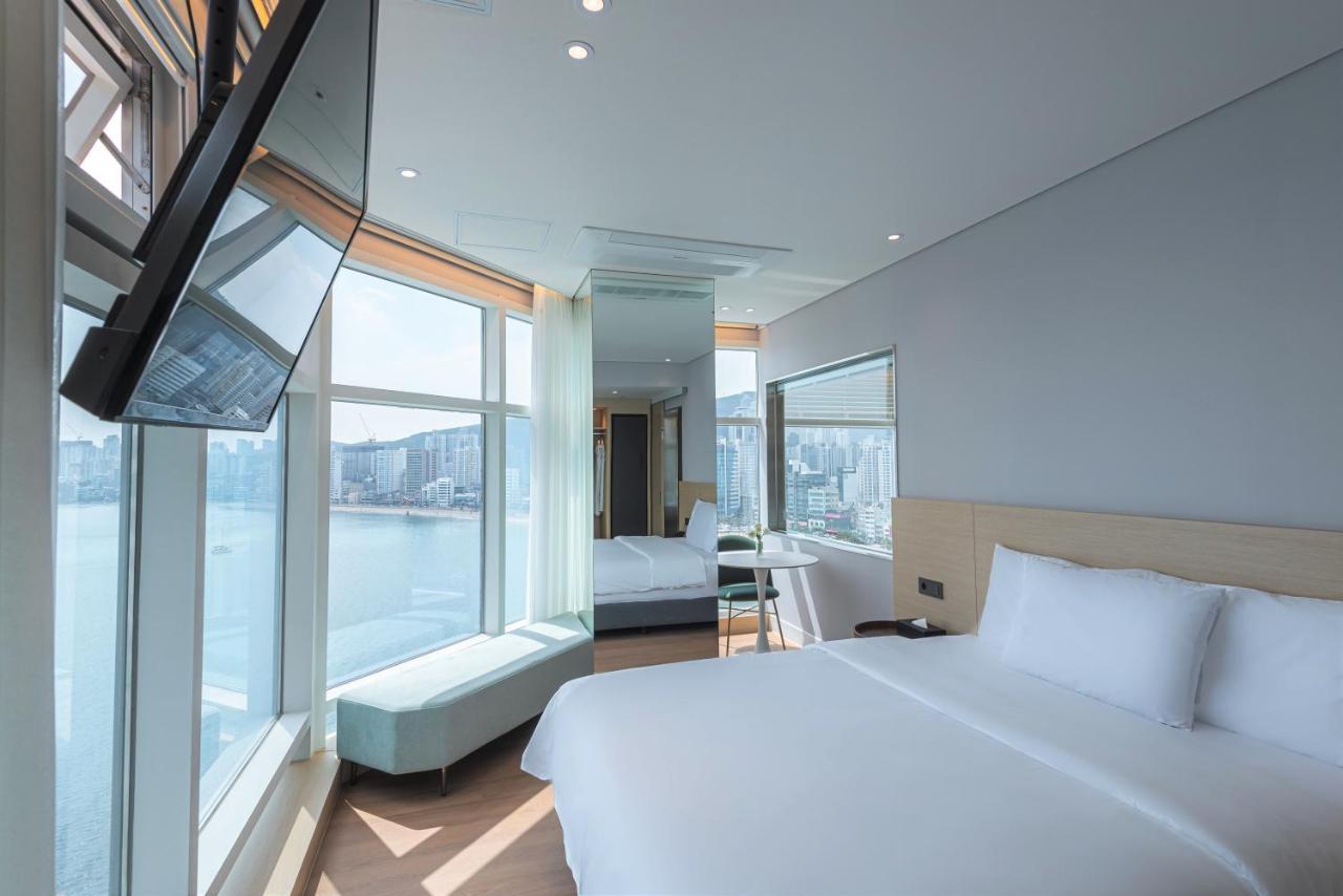 Hotel Marine View Пусан Екстериор снимка