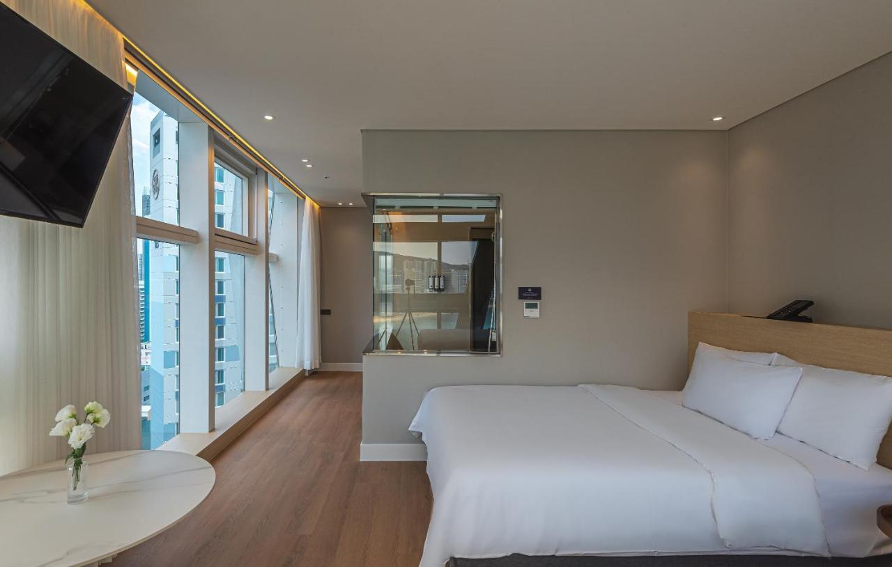 Hotel Marine View Пусан Екстериор снимка