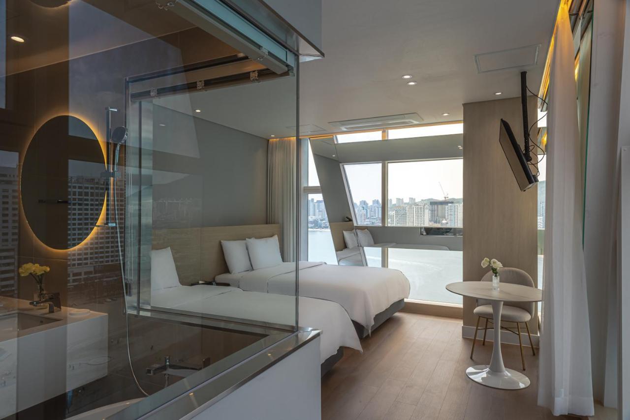 Hotel Marine View Пусан Екстериор снимка